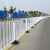 丰昂 京式护栏道路护栏隔离栏交通公路马路市政加厚围栏京式防撞防护栏围栏 1米高*3.08米长/套含1柱1座