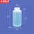 京洲实邦 实验室广口塑料分装瓶试剂密封瓶【1000ml透明/10个装】ZJ-4148