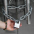 纳仕徳 链条锁 0.8米长6mm链条+防剪锁 加粗镀锌铁链门锁车锁 JXA0132