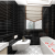 北欧黑白格子砖厕所厨房卫生间墙砖亮光瓷砖地铁砖面包砖300x600 亮光黑线18格 300*600