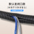讯浦 塑料波纹管 防水阻燃加厚PP材质 外径13mm内径10mm 电线电缆保护软管黑色100米 XP-BW13H