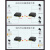 1路2路4路8路16路开关量485/232/模拟量/can光端机光纤收发器 8路单向开关量 适用红外对射报警 (1对价格)