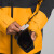 北面（The North Face）男士户外滑雪服简约百搭防风透气防水夹克 Chakal Asphalt Grey/Gold/灰金色 S