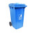 恒丰牌 240L 加厚型可挂车垃圾桶 户外环卫垃圾桶小区用垃圾桶 绿色 A260