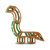 MAGFORMERS麦格弗磁力片棒儿童创意积木恐龙系列金宝贝早教圣诞节礼物 708001 恐龙套组