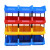 箱大王 Xlj-08 加厚组立式物料盒 斜口盒零件盒 五金元件盒 蓝色600*400*220