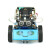 LOBOROBOT microbit V2.2机器人小车套件图形化Python编程STEM创客 A套餐：标准套餐蓝色 不含microbit主板