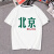 奢依君（SHEYIJUN）成都衣服 省会城市记忆地域名称地名北京武汉重庆定制短袖T恤衣服 白色五 上海 S