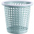 艺姿 垃圾筒大号 软塑干湿分类压圈垃圾桶 圆形纸篓垃圾框 YZ-GB105 12L/个