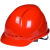 安全帽工地施工领导透气安全头盔建筑工程监理劳保支持免费印字 V型三透气红色