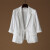 新中式国风小西装外套女感七分袖夏季薄款休闲西服 白色西装外套 M