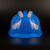 诺瑞斯安 ABS安全帽工地施工 电工国标加厚防砸抗冲击头盔劳保建筑工程透气反光条三筋透气反光标志 红色 30 