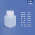 澳翊 广口超密封分装瓶l塑料瓶定制 大口方瓶1000ML(乳白色)配套蓝盖