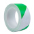 RFSZ 绿白PVC警示胶带 地标线斑马线胶带定位 安全警戒线隔离带 30mm宽*33米