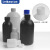 垒固 塑料小口圆瓶带内盖刻度HDPE塑料瓶试剂瓶样品瓶带内盖分装留样瓶 白色100ml 塑料小口圆瓶 