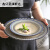 复古盘欧美陶瓷餐具套装浮雕牛排盘子沙拉碗米饭碗西餐厅鱼盘杯 6寸面碗