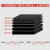 减震垫块橡胶缓冲垫工业机械防震垫方形橡胶板耐磨空调黑橡胶弹性 150x150x20mm厚