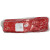 代尔塔 201402 PVC防化手套 40cm环保中长款 防油耐酸碱植绒内衬 红色 1副