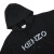 KENZO/高田贤三 男士黑色字母LOGO图案棉质帽衫卫衣 FB65SW3004ML 黑色 L