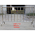 适用不锈钢铁马护栏市政围栏地铁隔离栏2米单面双面布套LOGO 201(38*22)1.2*2米单面印
