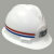 防静电煤矿专用头灯安全帽带头灯的矿工帽带灯头盔强光石油井下地 白色磨砂防静电安全帽高强度ABS材质