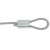 京棣工品 铝套 压接套 八字铝套椭圆铝扣钢丝绳轧头管  单位/个 椭圆M12 