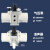 沐鑫泰 VBA10A空气气体增压阀器加压泵增压缸气动缸 VBA11A-02GN(含压力表和消声器) 