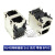 RJ45插座网络接口RJ11 8P8C 1x1 1x2 1x4 1x8 2x4 2x8 带灯百千兆 西瓜红 2X1-无灯无弹