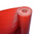 北橡 10kv绝缘胶垫 电厂配电房高压电柜绝缘地毯橡胶板 5mm红色条纹防滑 1米*5米/卷