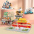 万致（WANZHI）小积木拼装街景屋组装模型桌面摆件立体儿童礼物拼插玩具 蛋糕店（02039）
