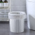 五月花 厨房卫生间垃圾桶袋  压圈分类垃圾篓 客厅办公室家用环保清洁桶 创意无盖大容量废纸篓11L TS101