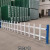 橙央 锌钢护栏立柱草坪隔离栏杆围栏立柱0.5米立柱