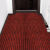 长条厨房地垫防滑防油防水地毯门垫进门垫子耐脏门口脚垫定制 整块黑红色 40*60一片装