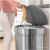 美国Simplehuman 厨房卫生间不锈钢脚踏板式垃圾桶4.5/6/10 /45/L 6L黑色