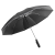 反向雨伞自动 全自动环扣雨伞抗风超加大加厚加固折叠反向户外徒 加长直柄-晨雾绿(120cm)