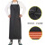 麦锐欧（Mairuio）复合PVC劳保围裙 加厚耐磨款 清洁工作防水防油工作服 黑红均码74*108cm