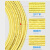 电线电缆国标阻燃 BV1 1.5 2.5 4 6平方单皮单芯铜硬家装 2.5平方 单皮硬线(100米)黄色