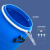 加厚200升废液泔水桶带铁箍大口密封化工桶100升法兰抱箍桶蓝色桶 200L 量大更优惠