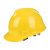 明盾 M-5安全帽 国标加厚ABS安全帽 工地施工电工监理V型劳保头盔 常规款 黄色
