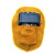 牛皮电焊面罩 自动变光防强光隔热焊工防护焊帽头戴式面罩 定制 鬼脸双翻镜自动变光面罩