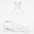 稳斯坦 WLL0042 试剂瓶透明细口瓶 玻璃密封瓶具塞小口瓶 白色细口瓶 125ml