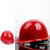 勋狸粑玻璃钢款安帽工地工程施工建筑领导劳保加厚透气防护头盔可印字 WB-玻璃钢升级款红色