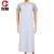 厚创 防水透明蓝色白色围裙厨房防油围裙厚食品厂耐酸碱围裙加大PVC劳保围裙 白色围裙