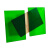 矮牵牛透明绿色亚克力板加工3 5 8 10mm深绿草绿荧光绿有机玻璃切割 透明绿色 3mm200*200毫米
