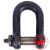 定制适用国标重型起重卸扣D形U型卡环卡扣直形吊环锁扣锁具连接扣 国标重型10.7吨