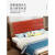 光明家具新中式实木床1.8米大床1.5M双人床简约经济型现代家具主卧室储物 可以定制白色价格贵100 1350mm*1900mm框架结构