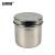 安赛瑞 不锈钢消毒罐（2个装）304不锈钢实验室酒精棉球缸药膏缸油膏缸 10cm 600121