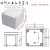 AG型室外防水接线盒户外分线盒塑料abs电缆弱电电源监控盒按钮盒 100*100*100