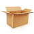 纸箱 快递包装盒发货打包箱搬家纸皮箱瓦楞飞机盒子定做 广盈 3半高箱(高度减半) 6号(260mmx150mmx180mm)