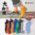 KHCK日本韩国男士品牌夏棉袜子短潮短筒薄款运动防臭船CK B-71黑色5双+白色5双10双装 均码收藏加购优先发货